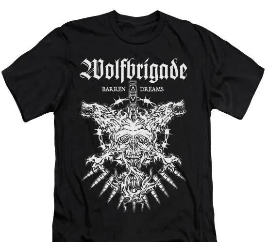 Unisex Short Sleeve Crew Neck Cotton T Shirt Wolfbrigade Barren Dreams XXXXL