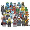 Set Of 24 Pcs Ninjago Mini Figures Kai Jay Sensei Wu Master Building Blocks Toys
