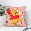 Winnie-the-Pooh Pillowcase Polyester Cushion Cover Decor Cute Cartoon Throw Pillow Case Cover Home Square 40*40cm