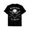 Honor Respect La Familia For Biker And Brotherhood T-Shirt, Black, Plus Size