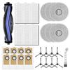 Main Brush Robot Vacuum Kit Side Brush Microfiber Mop Cloth