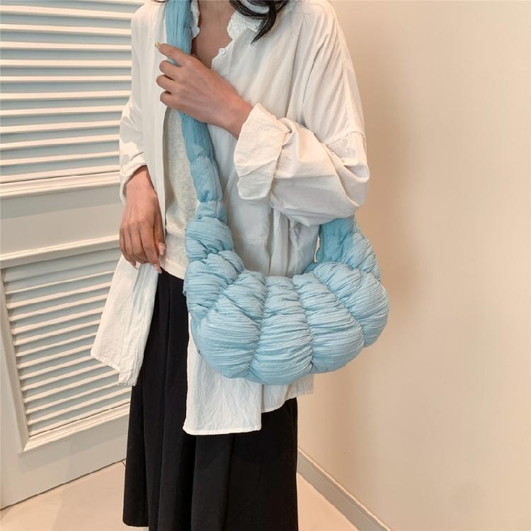 Pleated Cloud Bag Fashion Dumpling Bags Large Capacity Shoulder Bags