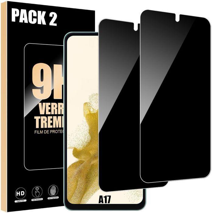 Verres Trempés - BOOLING - Compatible Samsung Galaxy A17 - Anti-Espion - Antichoc - Résistant aux Rayures