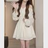 2025 Korean-Style Women's Off-Shoulder Top & Versatile Shorts - Spring Collection