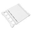 Tension Shelf Adjustable Closet Divider 24cm Width Storage Rack for Cabinet Wardrobe