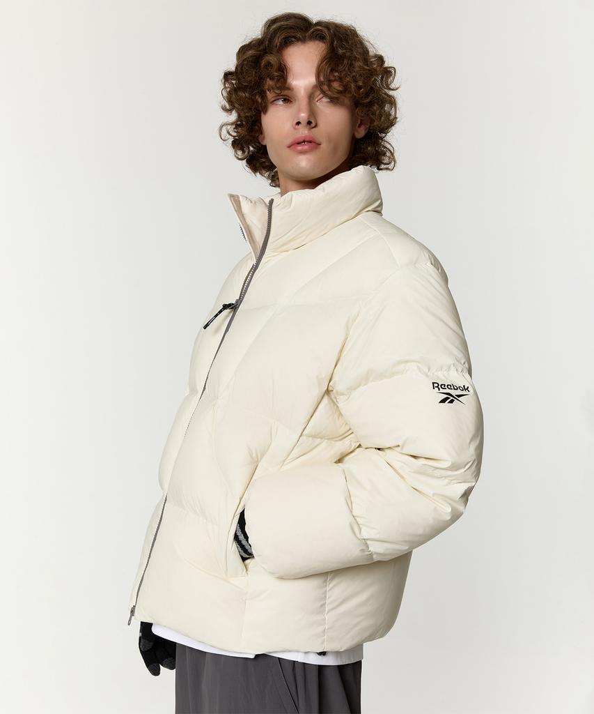 Reebok Pump Paris Down Jacket - Ivory