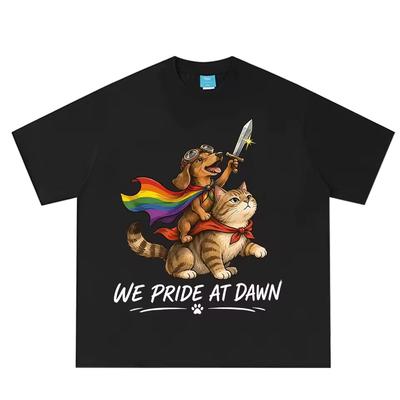 Bester Katzenpapa aller Zeiten Lustiges Katzen-Meme T-Shirt Herren Damen Vintage T-Shirts Sommer Kurzarm Locker Freizeit Baumwoll-T-Shirt Streetwear