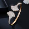 Elegant and Classic Fan-shaped Zirconia Women's Light Luxury High-end Bracelet