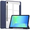 For Samsung Galaxy Tab S10 FE/S9 FE Case Clear Acrylic Leather Tablet Cover Support Auto Sleep/Wake
