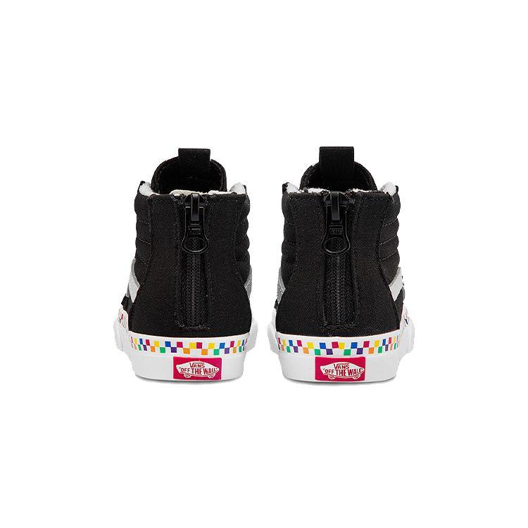 Vans Sk8 Canvas Slip Resistant Durable High Top Toddler Shoes Baby Shoes VN000XG5AC5