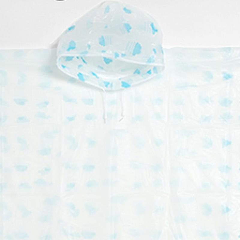 Poncho Imperméable Jetable à Motifs Daiso