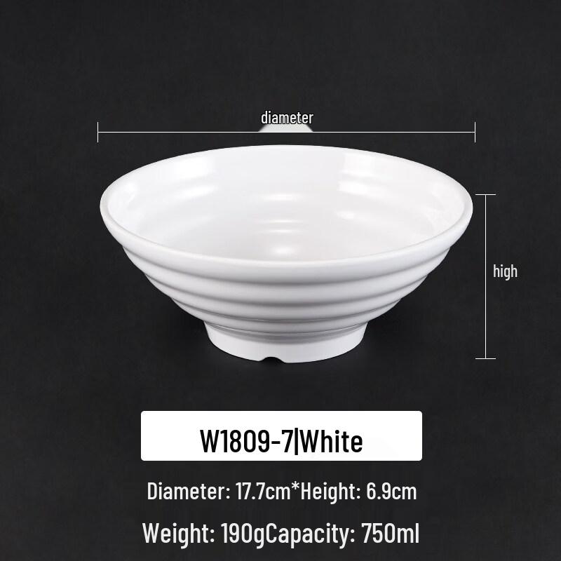 

Chinese Style Melamine Noodle Bowl