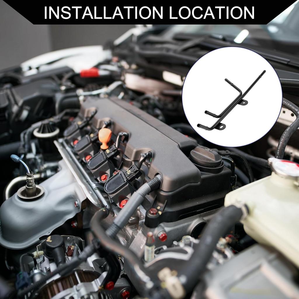 Nr. 3290702030 Getriebeölkühlerleitung für Toyota Corolla 1.8L 2003-2008 für Toyota Matrix 1.8L 2003-2008 / Innerer Kühler Schlauch / Langlebiges Metall / 1