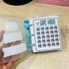 PVC $1000 Money Savings Challenge Binder Button Closure Mini Budget Binder Notebook  Cash Saving