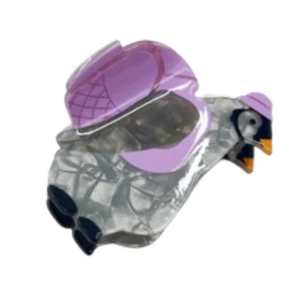 Penguin Cute Rabbit Hair Grab Animals Acrylic Shark Clip Cute Cartoon Hair Claw  Woman Girls