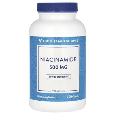 The Vitamin Shoppe, Niacinamide, 500 Mg, 300 Capsules