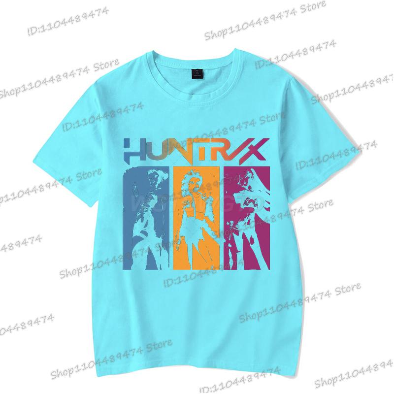 Heißer Verkauf KPop Dämonenjäger 2025 T-Shirt Herren Damen Mode Pop Punk Anime T-Shirts Unisex Vintage Cartoon Sommer T-Shirts