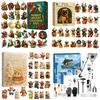 New Christmas Advent Calendar 2025 24 Days Christmas Countdown Calendar Mini Surprises Ideal Christmas Gift Ornaments 2025