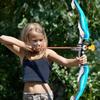 1PACK Children's Sports Shooting Toys Boys Lights Bow and Arrow Set Outdoor Sports Toys