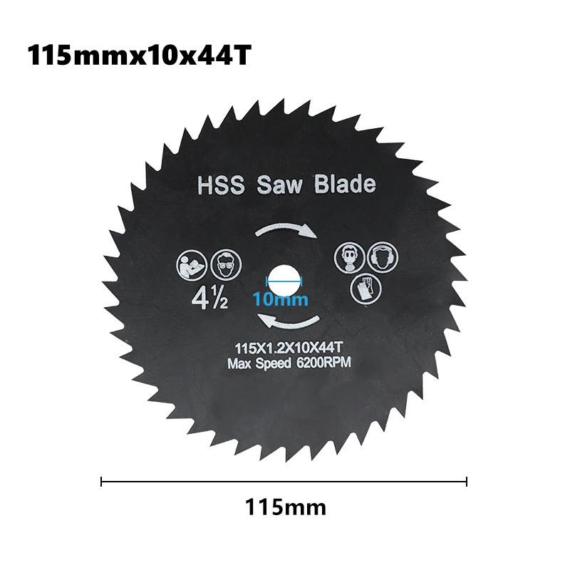 1pcs 85/89/115mm HSS nitride coated circular saw blades for wood and metal cutting, power tool accessories, cutting blades