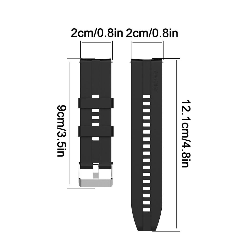 Silikonowy pasek do zegarka dla Amazfit GTS 2e/GTS2/GTS2