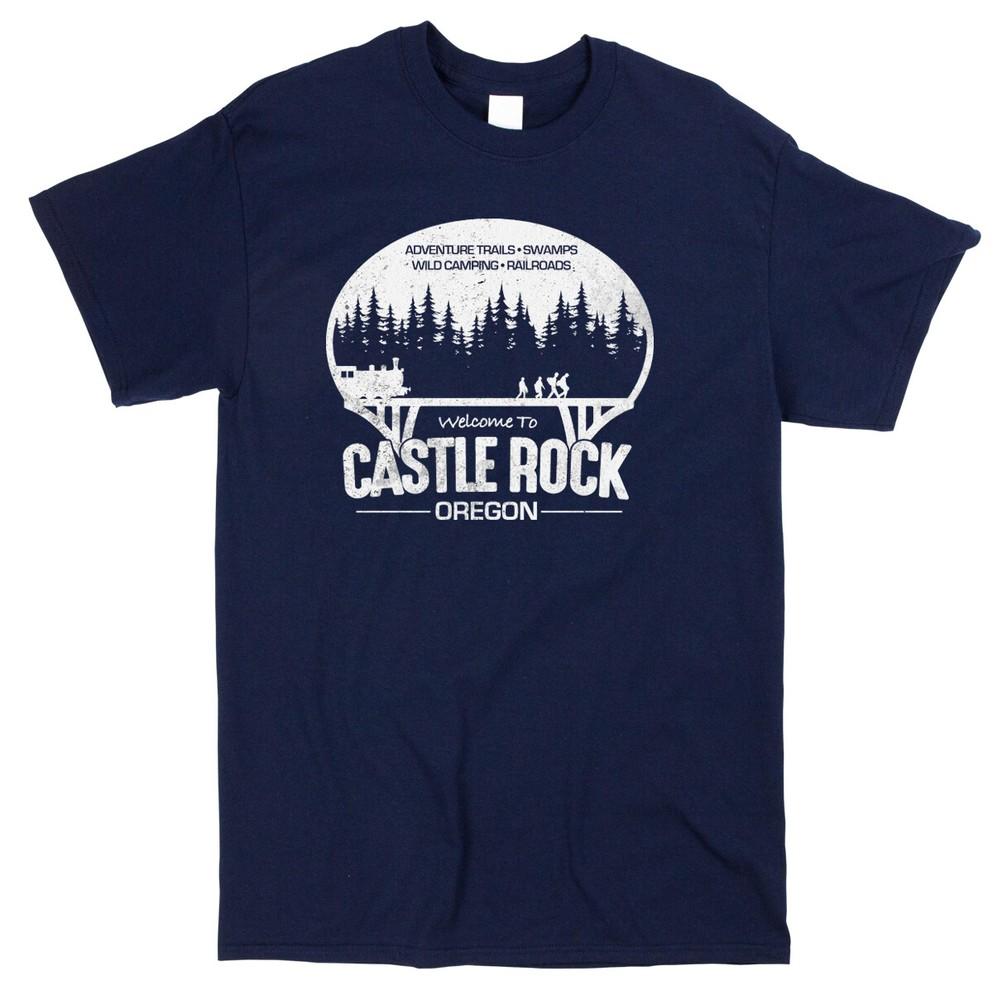 Футболка в стиле фильма «Останься со мной» (Castle Rock) Ретро 80-х Кино Фильм Футболка XXXL