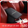 VFOSQ1 2025 Hot Car Armrest Box Pad Leather Auto Armrest Mat Car Accessories For Mercedes Benz AMG A180 W203 W206 W220 W205 W211 W212 W