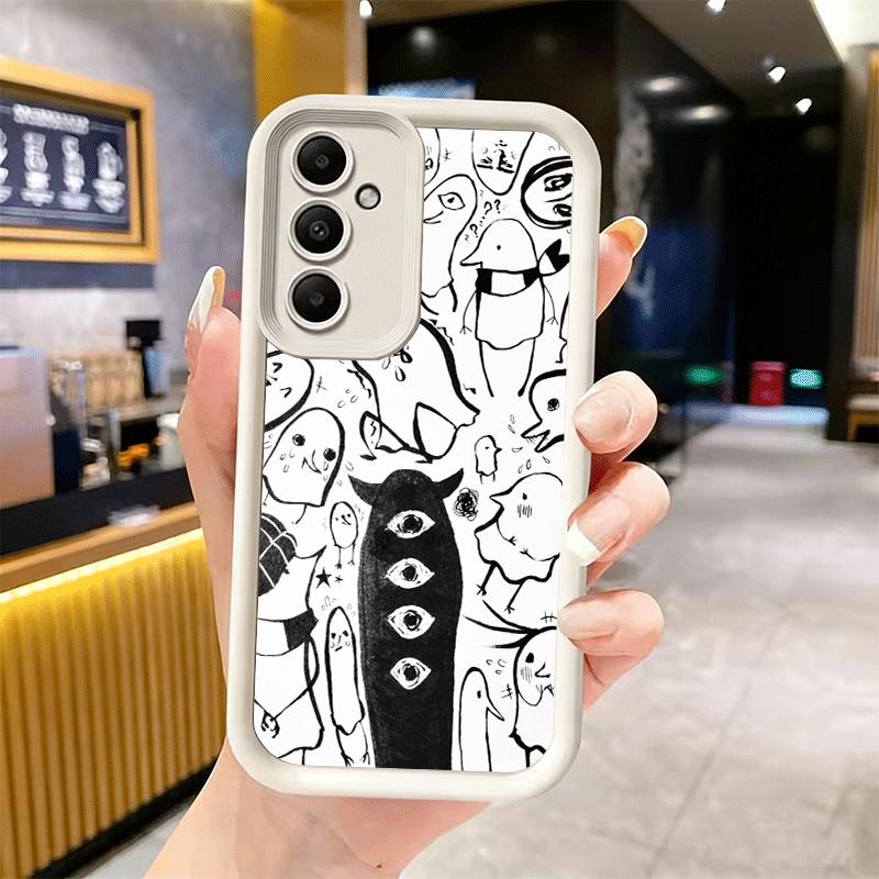 Phone Case for Samsung Galaxy S26 S25 Ultra S24 FE Oyasumi Punpun Anime Shell S23 Plus S22 + S21 S20 5G Soft Silicone Funda