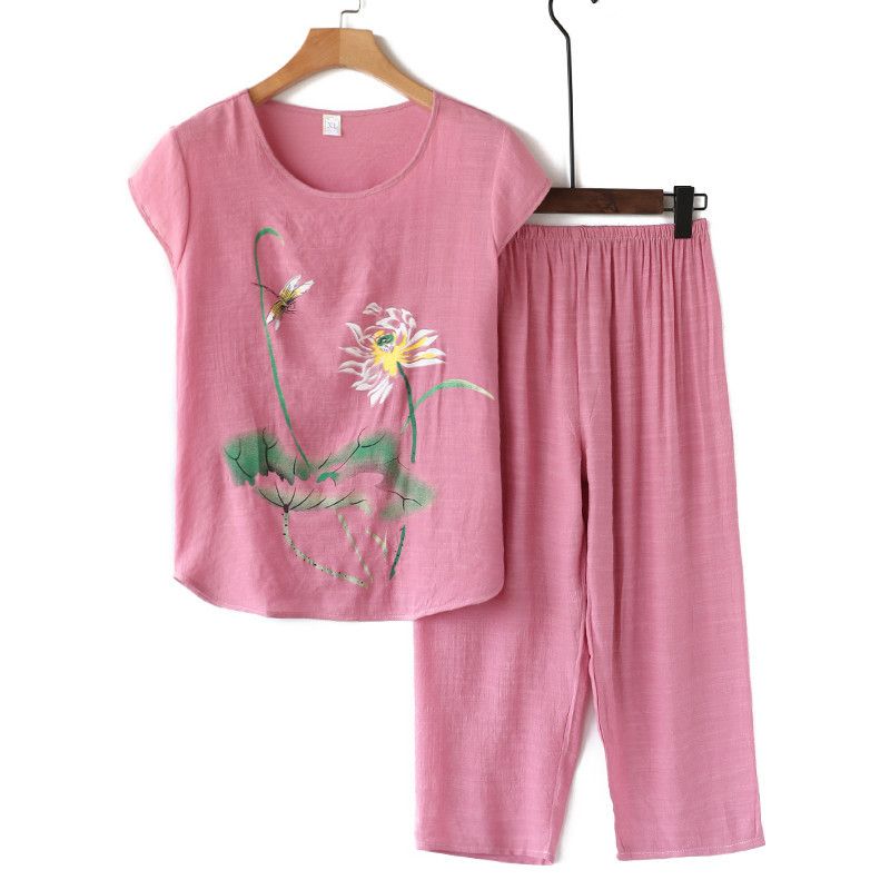 

Пижама для дома с коротким рукавом для среднего возраста Пижама для дома с коротким рукавом для среднего возраста 1 XXL(Recommendation 50.00 kg-60.00 kg)