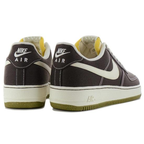 Nike Air Force 1 07 Premium - Sneakers Shoes Canvas Baroque-Brown CI9349-201 ORIGINAL