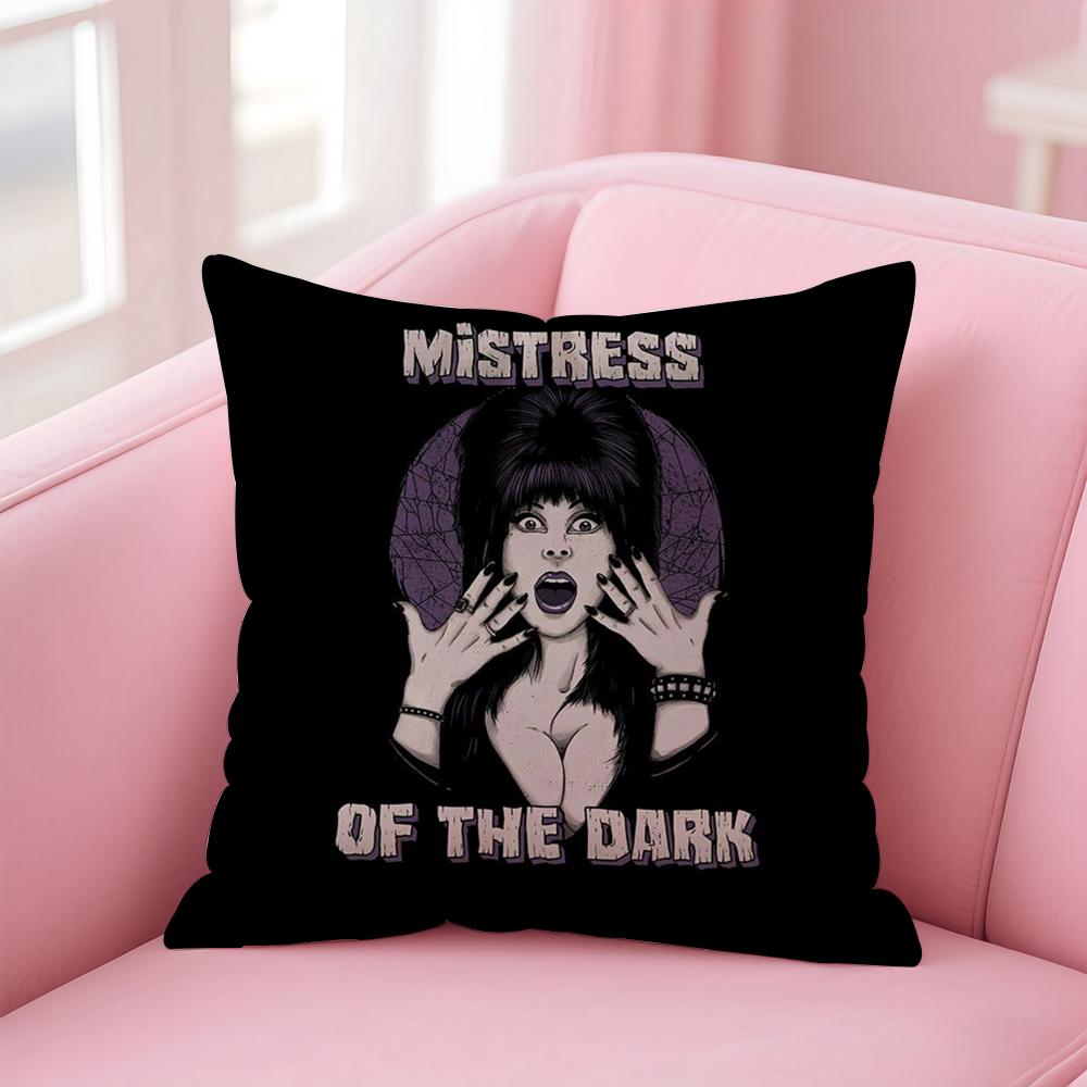 E-ElviraS Mistress Dark Cushion Cover Comfortable Reversible Pillow Cover Ideal for Car Sofa Bedroom & Beyond