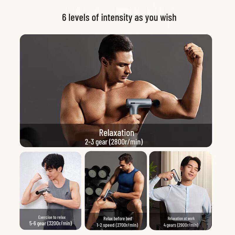 SKG F1 Deluxe Mini Portable Massage Gun CN plug (adapter included)