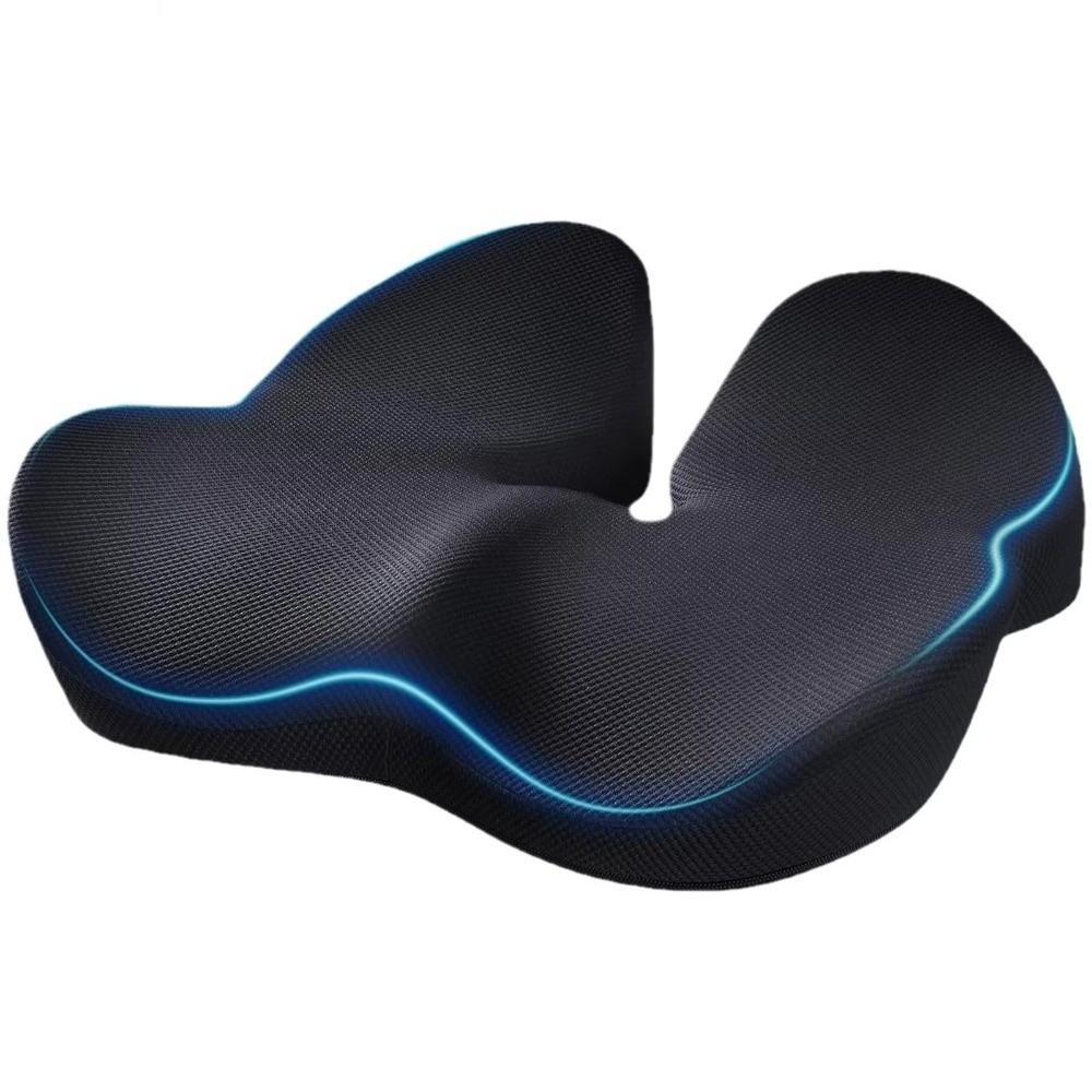 Memory Foam Office Chair Cushion Slow Rebound Ergonomic Seat Cushion Pillow Chair Support U-Shaped Pillow Memory Foam Cushion