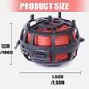 2pcs Anti-Bottom Fishing Rig Set Professional String Hook Bait Cage with 6 Hook Anti Winding Line Group Feeder Sinker