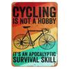 Cycling Metal Tin Signs Bike Ride Wall Decoration Plaque Vintage Art Poster Iron Painting for Man Cave Home Cafe Garden Club Bar
