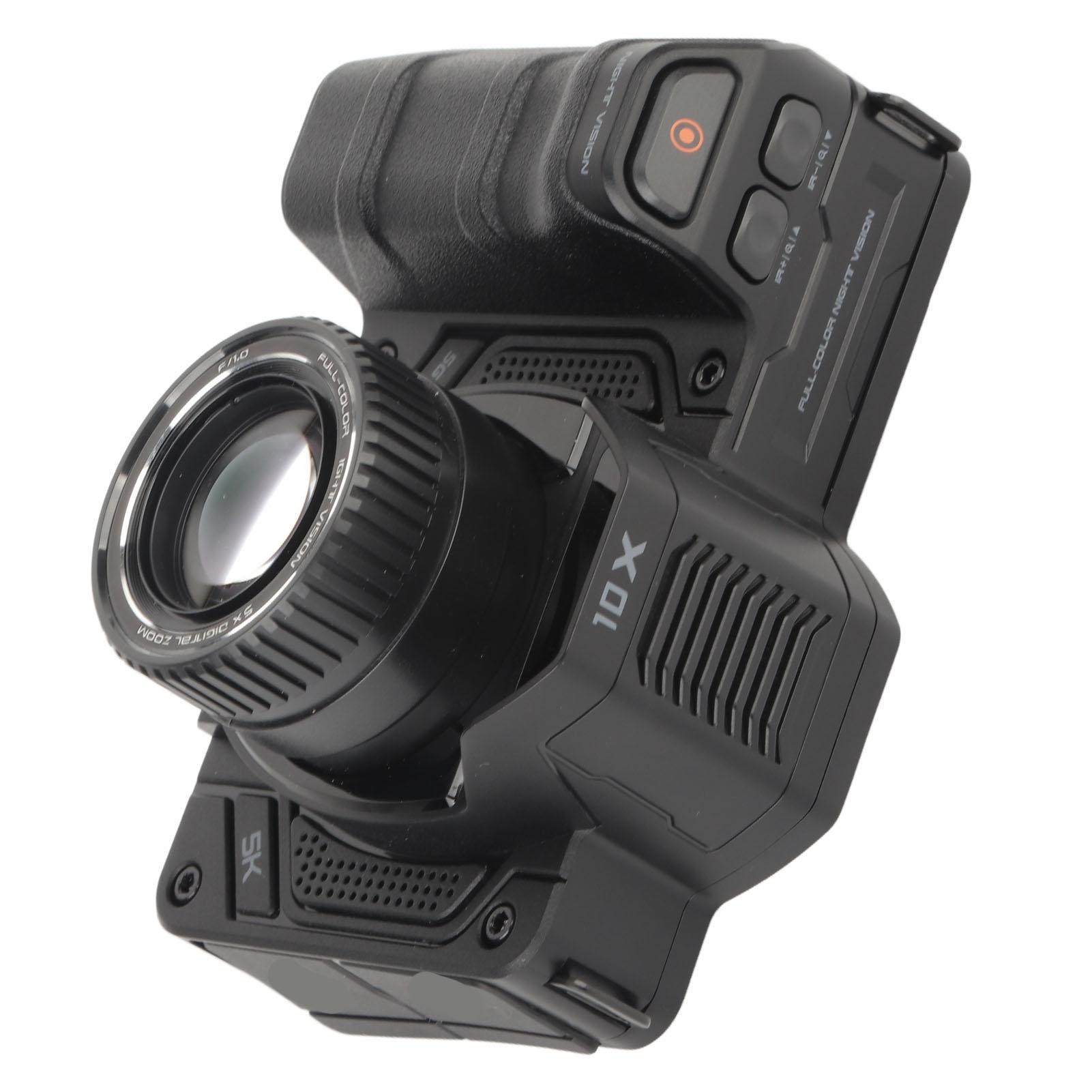 

5K Цифрова камера 4.2-дюймовий екран Дзеркальна камера 52 МП Vlogging камера Повнокольорове нічне бачення 50-кратний цифровий