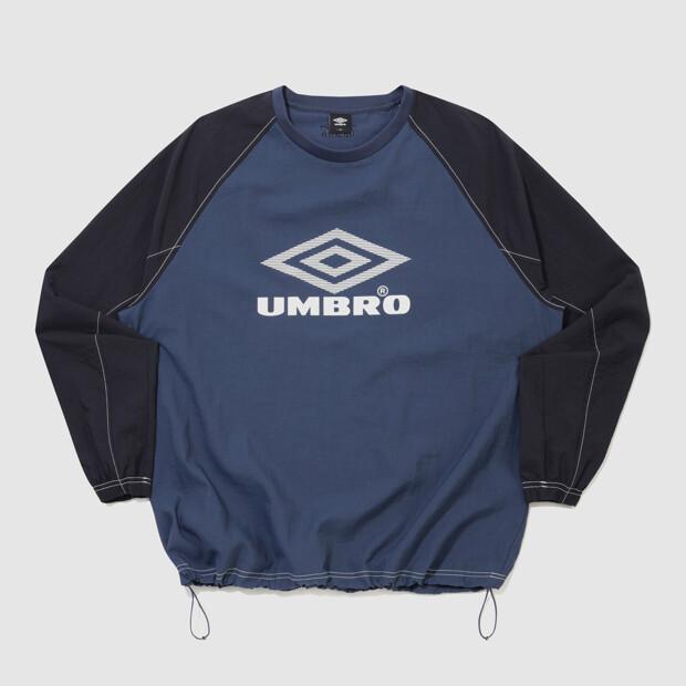 Umbro Crispy Taslan Long Sleeve Piste Navy Ur324Cwt92 (B Type)
