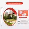 Wide-Angle HD Reflective Traffic & Anti-Theft Convex Mirror for Indoor/Outdoor Use