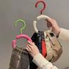 Hat Storage Clothes Hanger Dopamine Hook Hanger Multi-function Hat Hooks for Baseball Caps Bag Scarf Storage Rack Saving Space