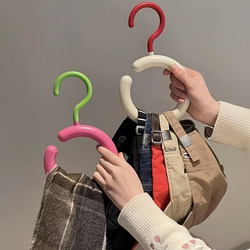 Hat Storage Clothes Hanger Dopamine Hook Hanger Multi-function Hat Hooks for Baseball Caps Bag Scarf Storage Rack Saving Space