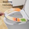 Yellow Carrot Washable Cartoon Toilet Seat Cushion