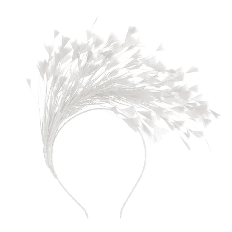 Practical Feather Hairband Hair Decors Headband For Halloween Costume Parties Stage Performances And Cosplay Event