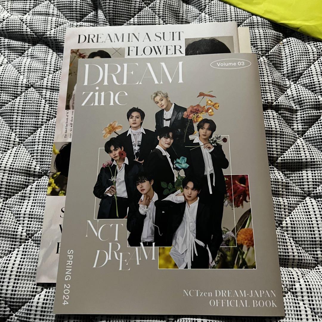 

[USED] nct dream fc newsletter with sticker