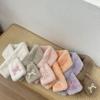 Thick Warm Children Winter Scarf Plush Shawl Scarves Cute Cross Neck Scarf