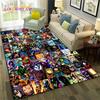 Cartoon Anime  MONSTER CARD Carpet Rug for Home Living Room Bedroom Sofa Doormat Decor,kids Area Rug Non-slip Floor Mat