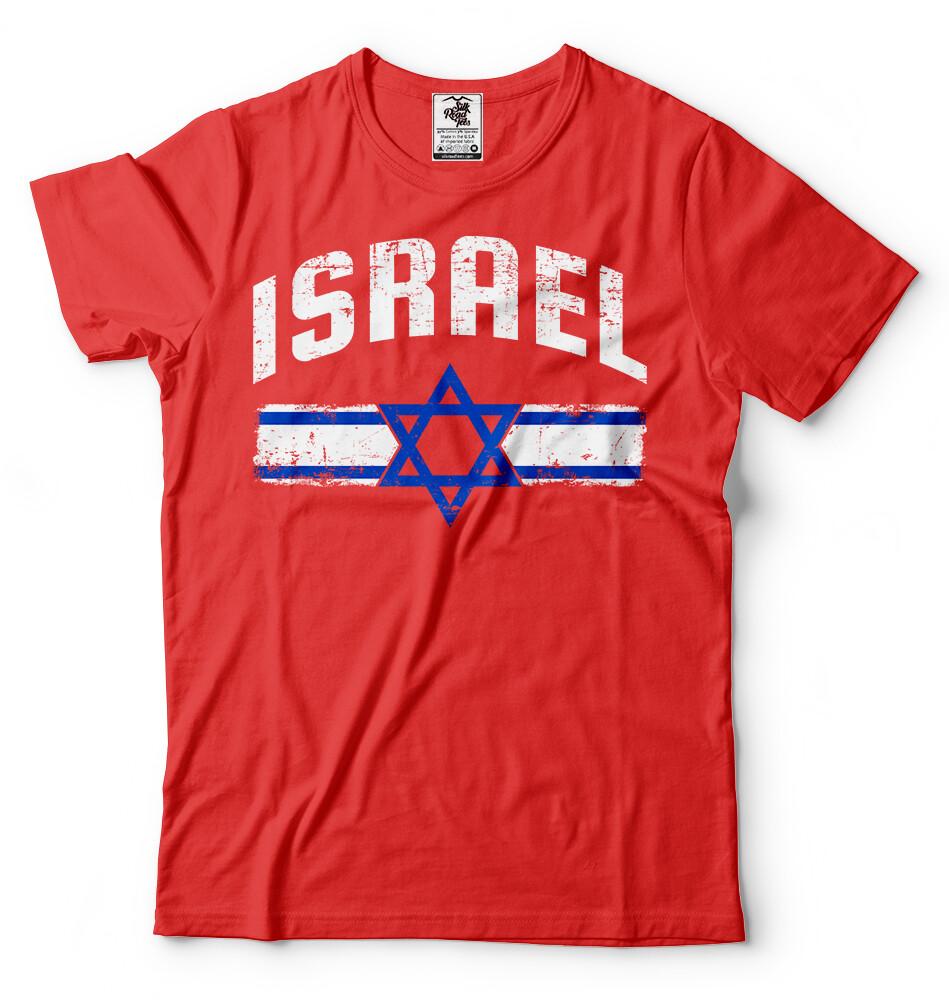 Israel Flag T shirt Star of David Israeli Patriotic T shirt Israel Heritage Tee S