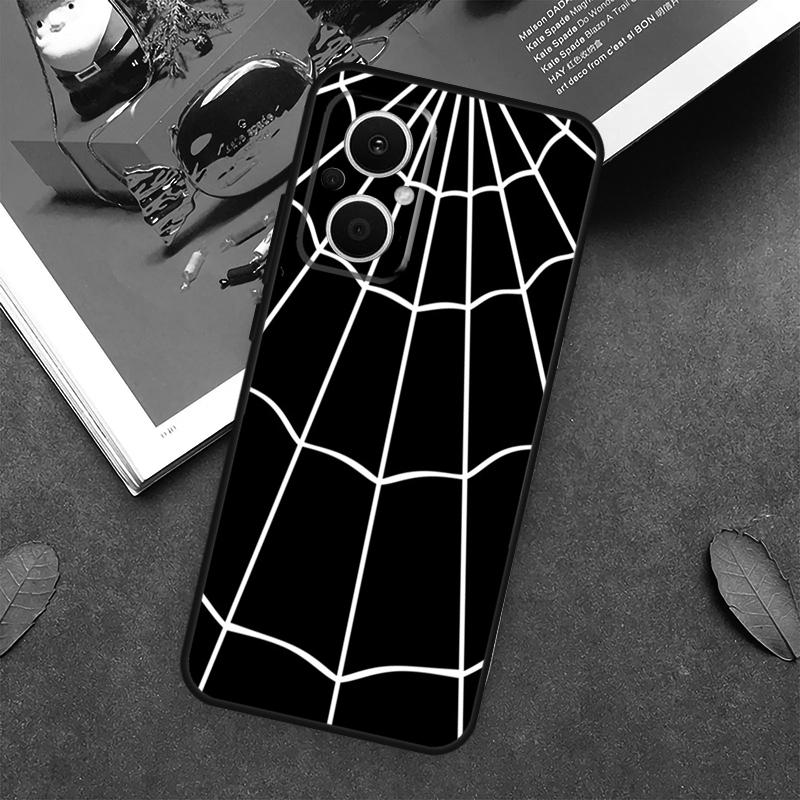 Spider Web Case For OPPO Reno 14 13 12 11 10 Pro 14F 13F 12F 11F 8 7 Lite OPPO Find X9 X8 X6 Pro Cover