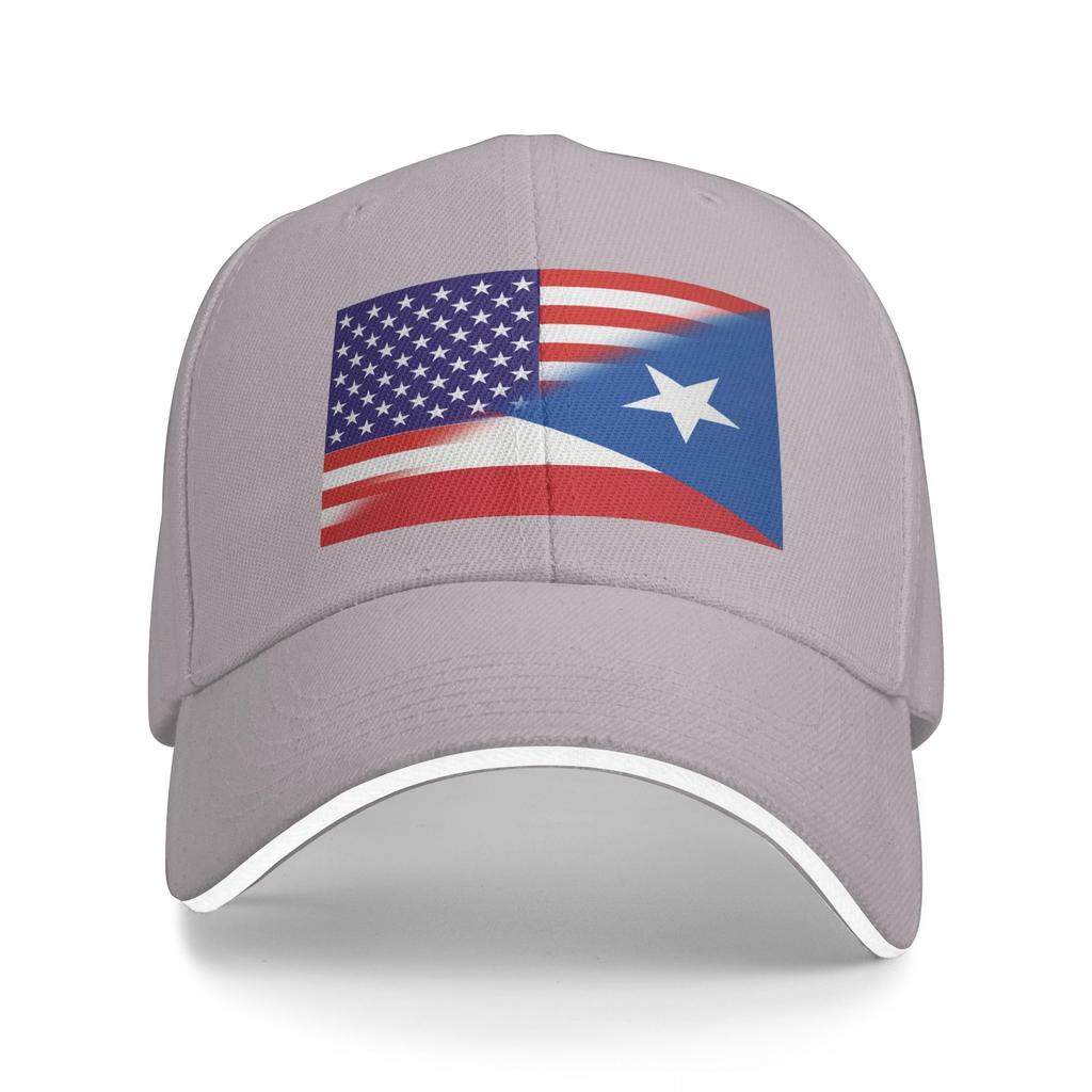 Sandwich Baseballkappe für Männer & Frauen, 3-lagiges Kontrastdesign, verstellbare Kappe, leichte, strapazierfähige Kappe