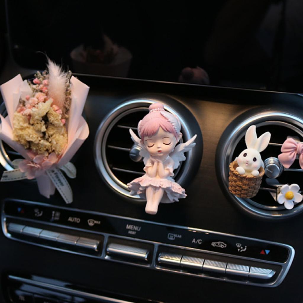 Car   Conditioner Aromatherapy Clip Ballet Girl Shaped   Diffuser   Outlet Vent Clip for Vehicle