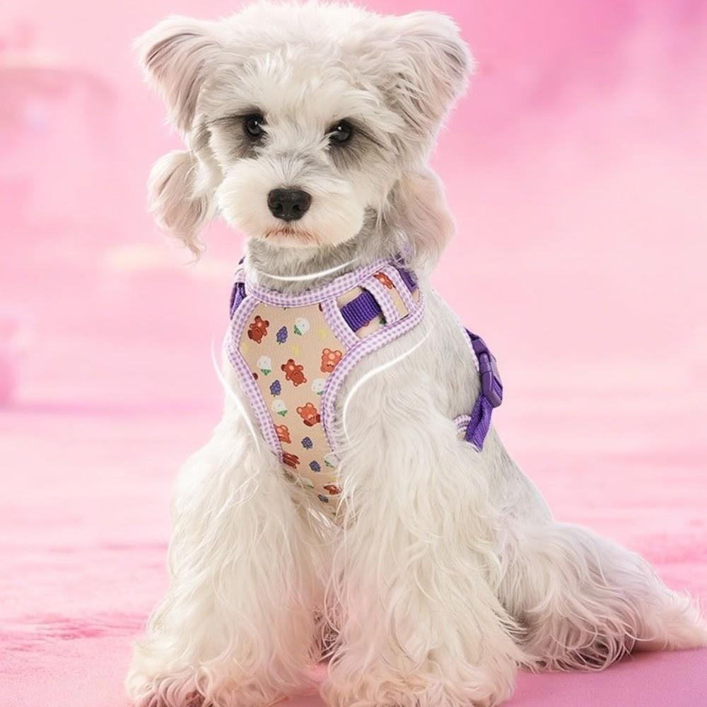 Adjustable Dog Harness Leash Set Escape-Proof Pet Walking Rope Dog Chest Strap  Pet Accessories